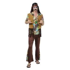  Pams MenS 70S Hippy Costume Toys & Games