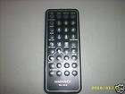 magnavox rc 1810 portable dvd player remote control 