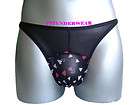 men s sexy thong c thru underwear heart print th147