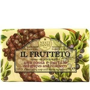  IL FRUTTETO Red Grapes and Blueberry Soap Beauty