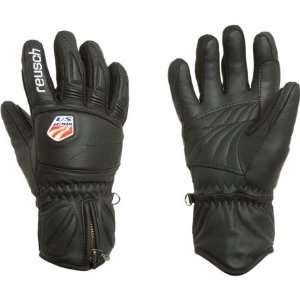  Reusch Noram Deluxe Glove   Kids Black, L/6 Sports 