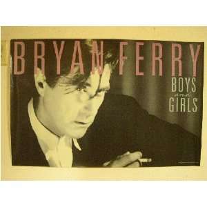  Bryan Ferry Of Roxy Music Poster Boys and Girls 
