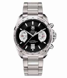 TAG Heuer Mens CAV511A.BA0902 Grand Carrera Chronograph Calibre 17 RS 