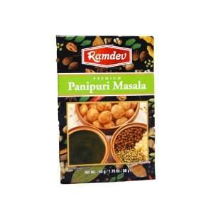 Ramdev Pani Puri Masala 1.75 Oz  Grocery & Gourmet Food