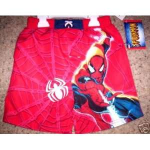    Spiderman Swimming Suit/Trunks/Shorts Size 4 