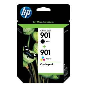  Hewlett Packard 901 Ink Combo Pack Includes 1 Each Of 