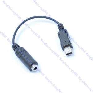 Mini USB to 3.5mm Headset Audio Adapter for Motorola V3  