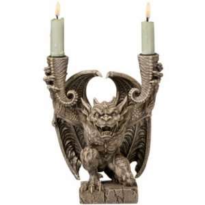  Torchbearer, the Gargoyle Sculptural Candlestick
