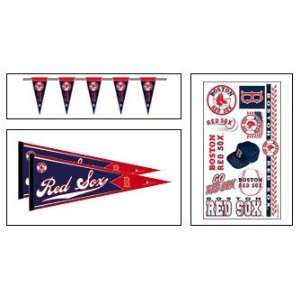   Sox Bronze Baseball Theme Party Supplies Package