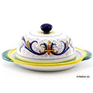  RICCO DERUTA Round Cheese Dish with Lid [#1630 RIC 