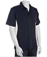 Hawke & Co. peacoat navy moisture control colorblock polo style 