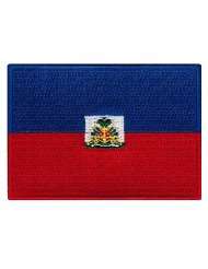 Haiti Flag Embroidered Patch Haitian Iron On National Emblem