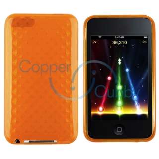 Diamond Gel Pattern Skin Soft Silicone Case Cover For iPod Touch 3 2 