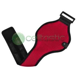   iPhone 4 4G 4S HD Black Red Running Sports Armband Case Skin Accessory