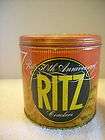 RITZ Crackers, 50th Anniversary Vintage tin, 1984, Nabisco