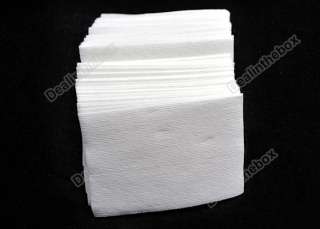 1000pcs Nail Art Tips Manicure Polish Remover Cleaning Wipe Cotton Pad 