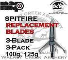 NAP SpitFire 3 Blade 100 125 Grain Replacement Blades 60 235