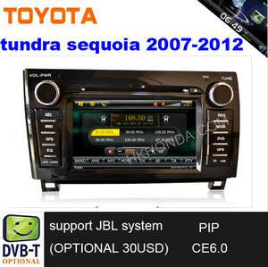   toyota tundra sequoia Car GPS Navigation Radio TV Bluetooth IPOD DVD