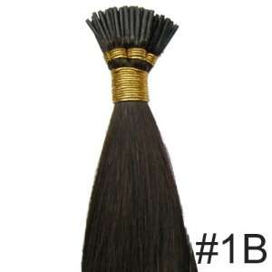  18 Fusion Remy Hair Extensions I ship #1B Beauty