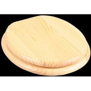  Toilet Seats Light Pine, Round shape Toilet Seat, PVD 