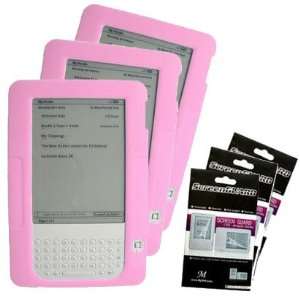  Pink Color (3 Packs)  Kindle 2 E Book Reader 