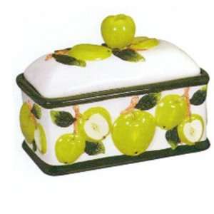  New Deluxe Green Apple Sour Bread Box Canister