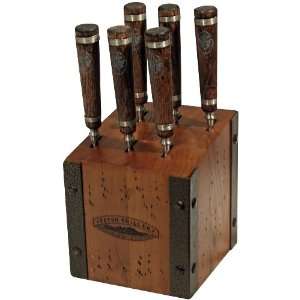  Teton Grill Co. Cabin Knife Block Set