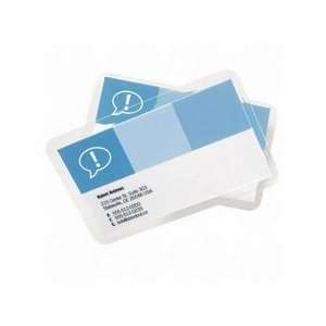  Laminating Pouches   10 Mil Index Card (3 1/2 x 5 1/2 