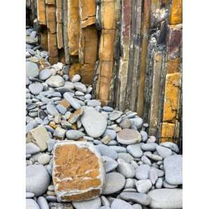  and Pebbles at Sandymouth Bay in North Cornwall, England Landscape 