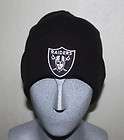 New Oakland Raiders Knit Beanie Hat Black Color