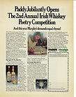 Paddy Murphys Irish Whiskey 1977 Vintage Print Ad