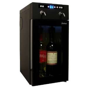    2 Bottle Wine Dispenser w LED Temperature Display Appliances