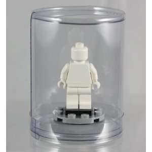  Lego Display Case 10 Pack   Includes Lego Stand Lt Grey 