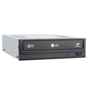  LG GH20NS15 20x DVD±RW DL SATA Drive w/LightScribe (Black 