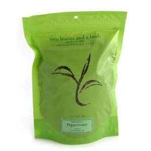 Two Leaves and a Bud Organic Peppermint Herbal Tea, Loose Tea, .25 lb 