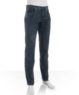 Zegna Z Zegna medium blue City tapered leg jeans   up to 