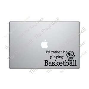   Basketball   Decal Sticker for Computer Wall Car Mac Macbook and More