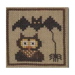  Halloween Markings Owl   Cross Stitch Pattern Arts 