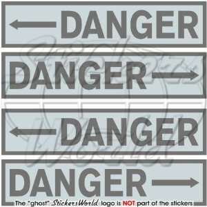  DANGER Helicopter Tail Rotor Markings USAF LowVis 2 (50mm 