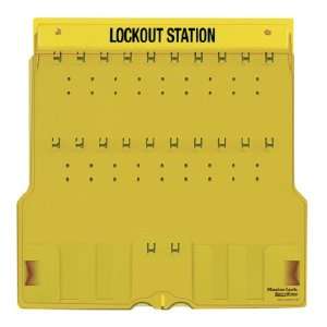 Master Lock 20 Pack Lockout Station with Cover, Unfilled  