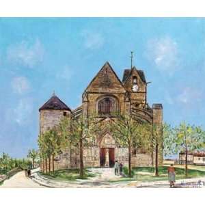 FRAMED oil paintings   Maurice Utrillo   24 x 20 inches   Church of 