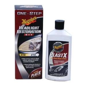   Extra 10 Ounce Bottle of Plastx Plastic Cleaner and Polish Automotive