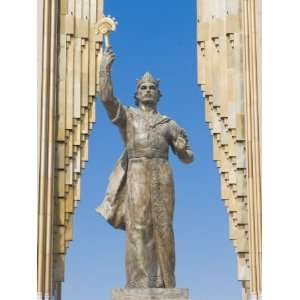  Statue of Ismail Samani (Ismoili Somoni), as Memorial 