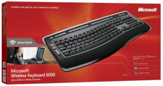  Microsoft Wireless Keyboard 6000 Electronics