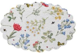 Park Designs Wildflowers Quilted Round Placemat 762242261242  