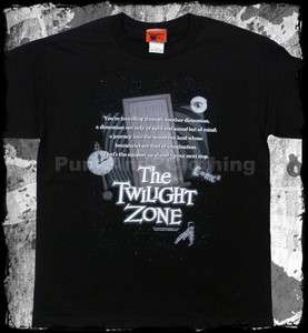 Twilight Zone   Classic Opening Monologue   official t shirt   FAST 