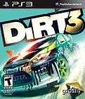 Dirt 3 Playstation 3 PS3 Video Game FREE BLU RAY REMOTE items in 