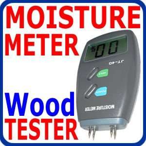  Digital Wood Moisture Meter Tester 4 Pins with LCD New 