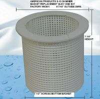 AMERICAN PRODUCTS S10 SKIMMER BASKET 850001 B37 B 37  