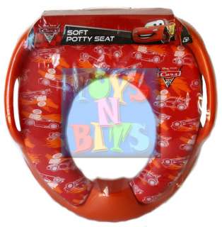 Cars Lightning McQueen Boys Toilet Potty Seat Cushioned  